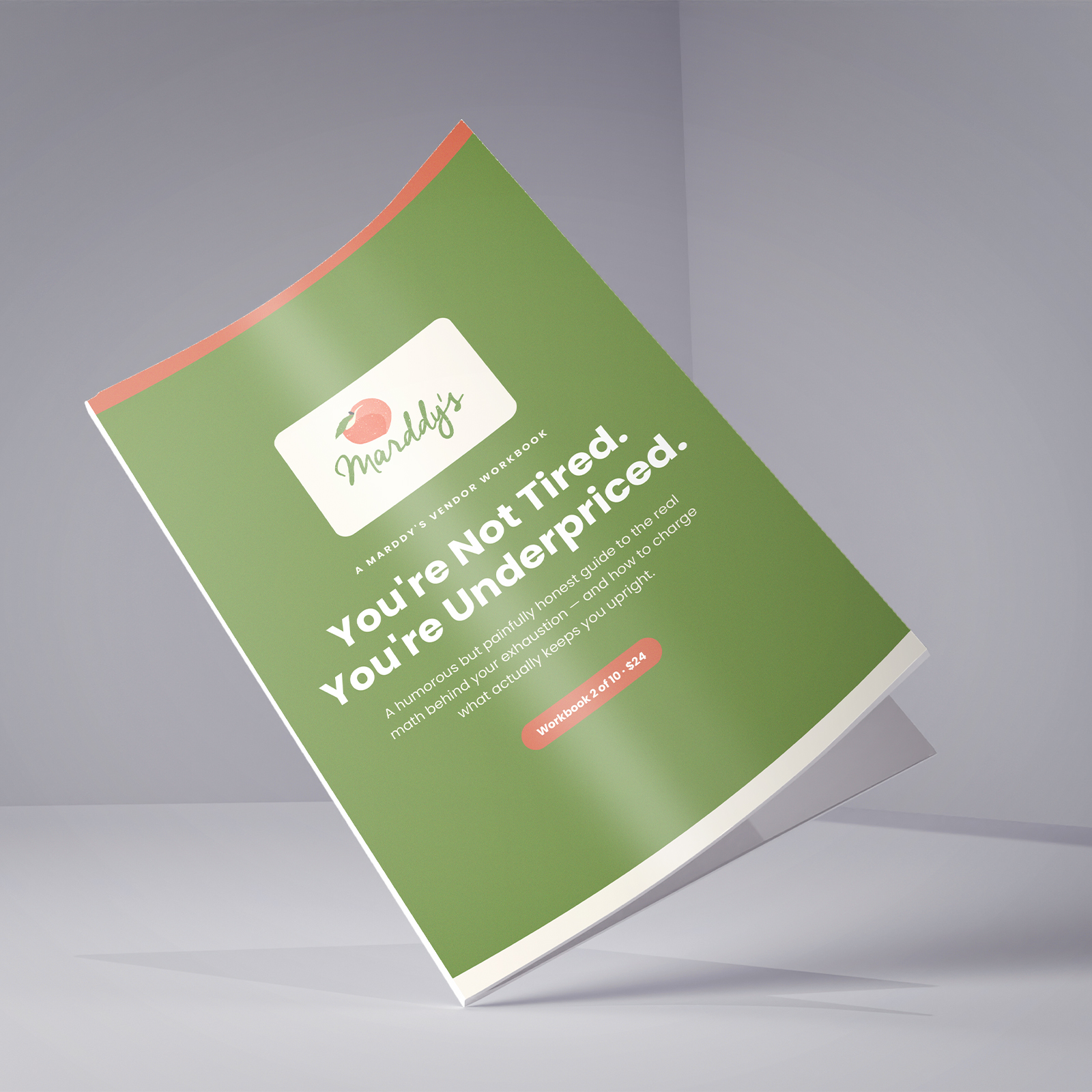 You're Not Tired. You're Underpriced. - Marddy's Vender Workbook